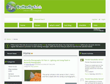 Tablet Screenshot of butterflycircle.com